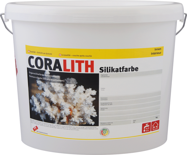 CORALITH Silikatfarbe Innen Weiss